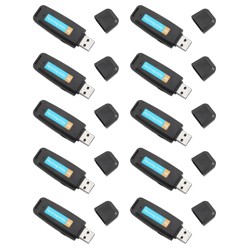 

Цифровой диктофон с U-диском, USB флэш-накопитель 10 шт., зарядное устройство, до 32 Гб, мини SD TF, высокое качество