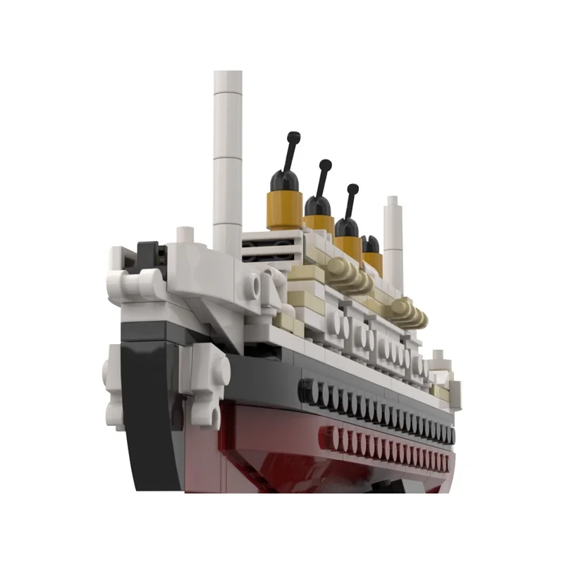 Строительные блоки MOC роскошный корабль сборная игрушка детский подарок на день
