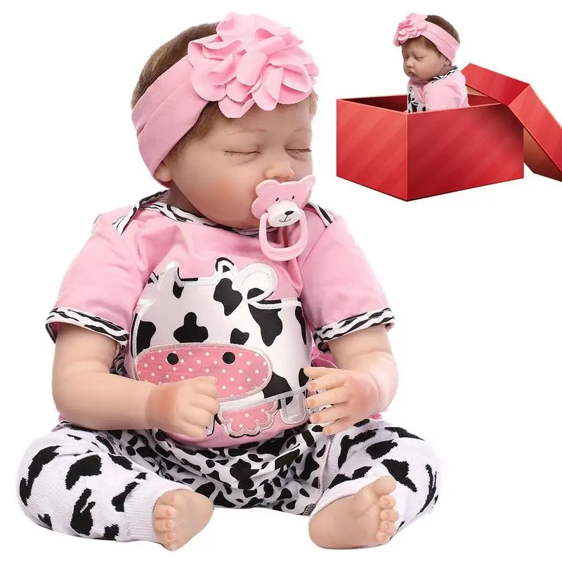 

Baby Doll Realistic Weighted Soft Body Toddler Doll Simulation Infant Toys With Clothes That Look Real For Girls Boys Kids