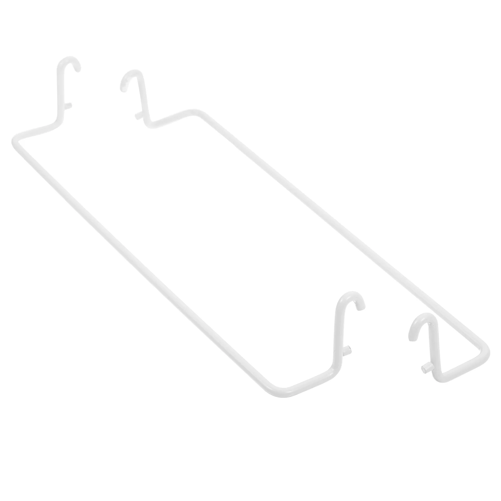 2 шт. колышек для полотенец перфорированная доска держатель бумаги черные крючки