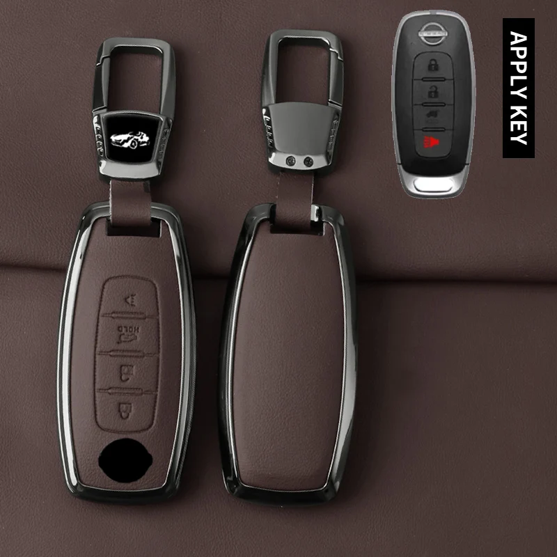 

Новинка, цинковый сплав, автомобильный чехол для ключа, чехол для Nissan X Trail t32 t33, пряжка для ключа, автомобильные внутренние принадлежности, автомобильные детали