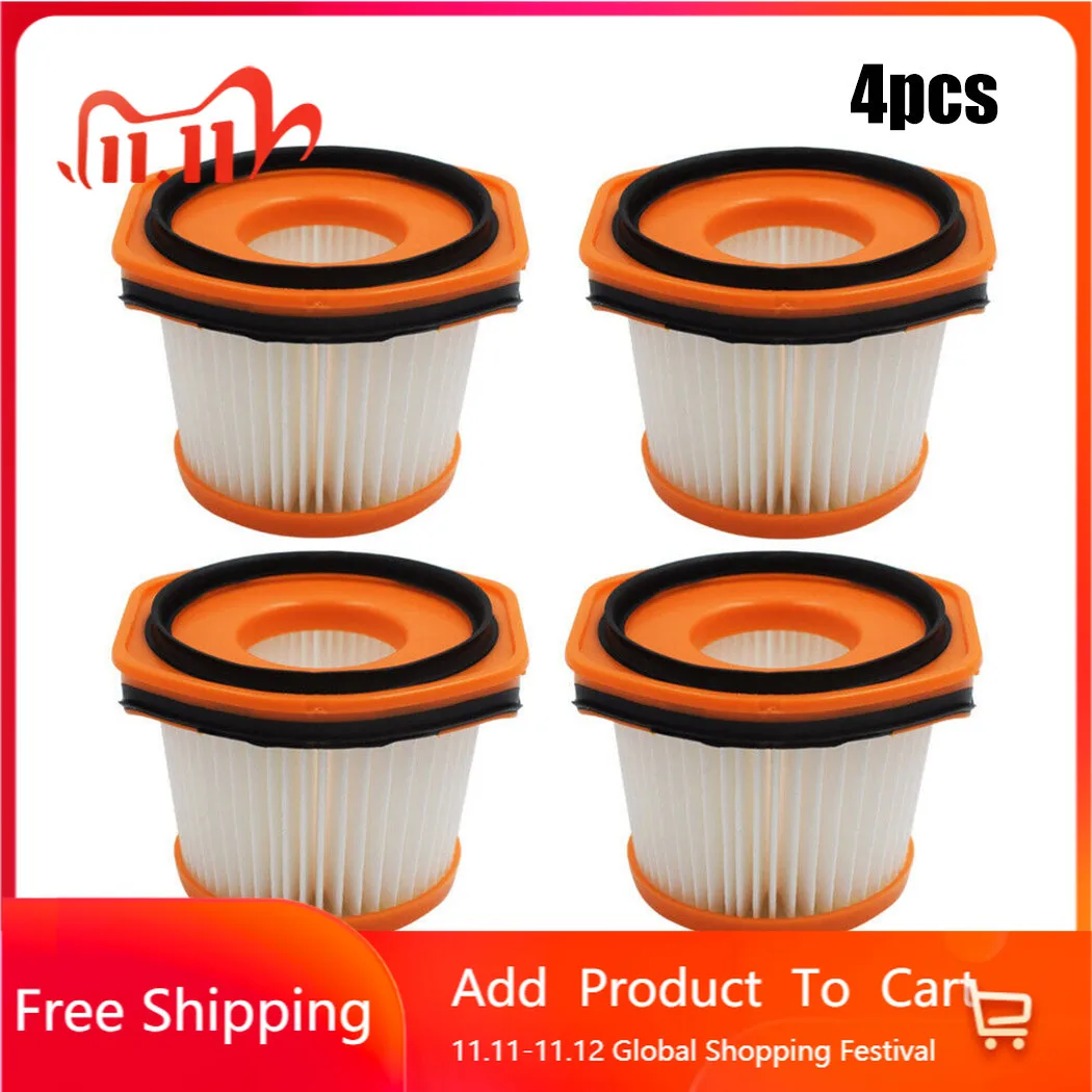 

4 X Filter For Shark Wandvac System WS620 WS630 WS632 Cordless Vacuum XFFWV360 Wireless Vacuum Cleaner Filter Device
