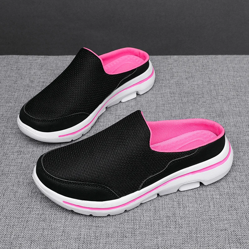 

New Arrival Mens Best Running Shoes Spring Anti-Slip Half Drag Sports Men Trainers Plus Size Breathable Men Training Slippers