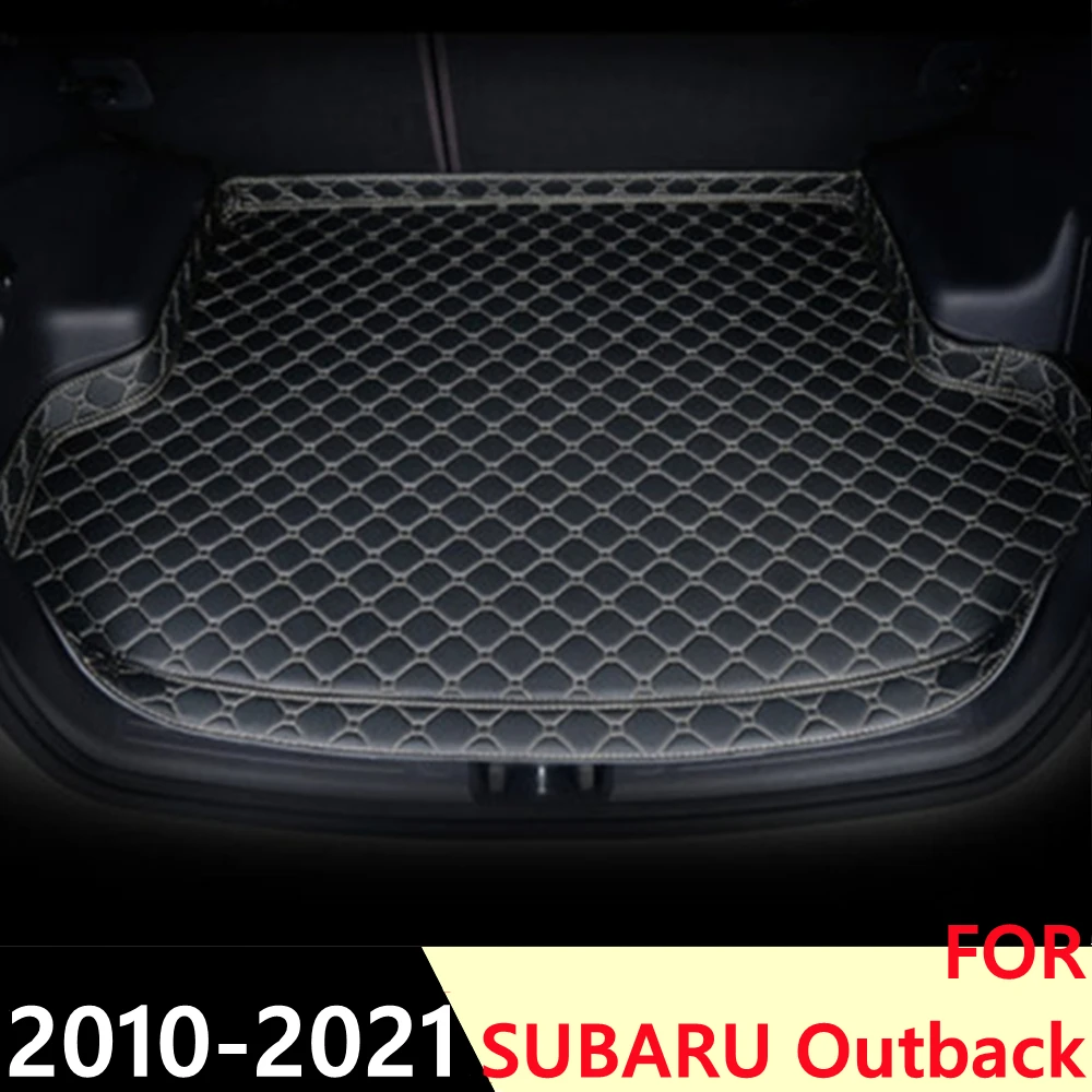 

Коврик для багажника автомобиля для SUBARU Outback 2010 11-2021, высокий боковой водонепроницаемый задний грузовой коврик, коврик, аксессуары для задне...