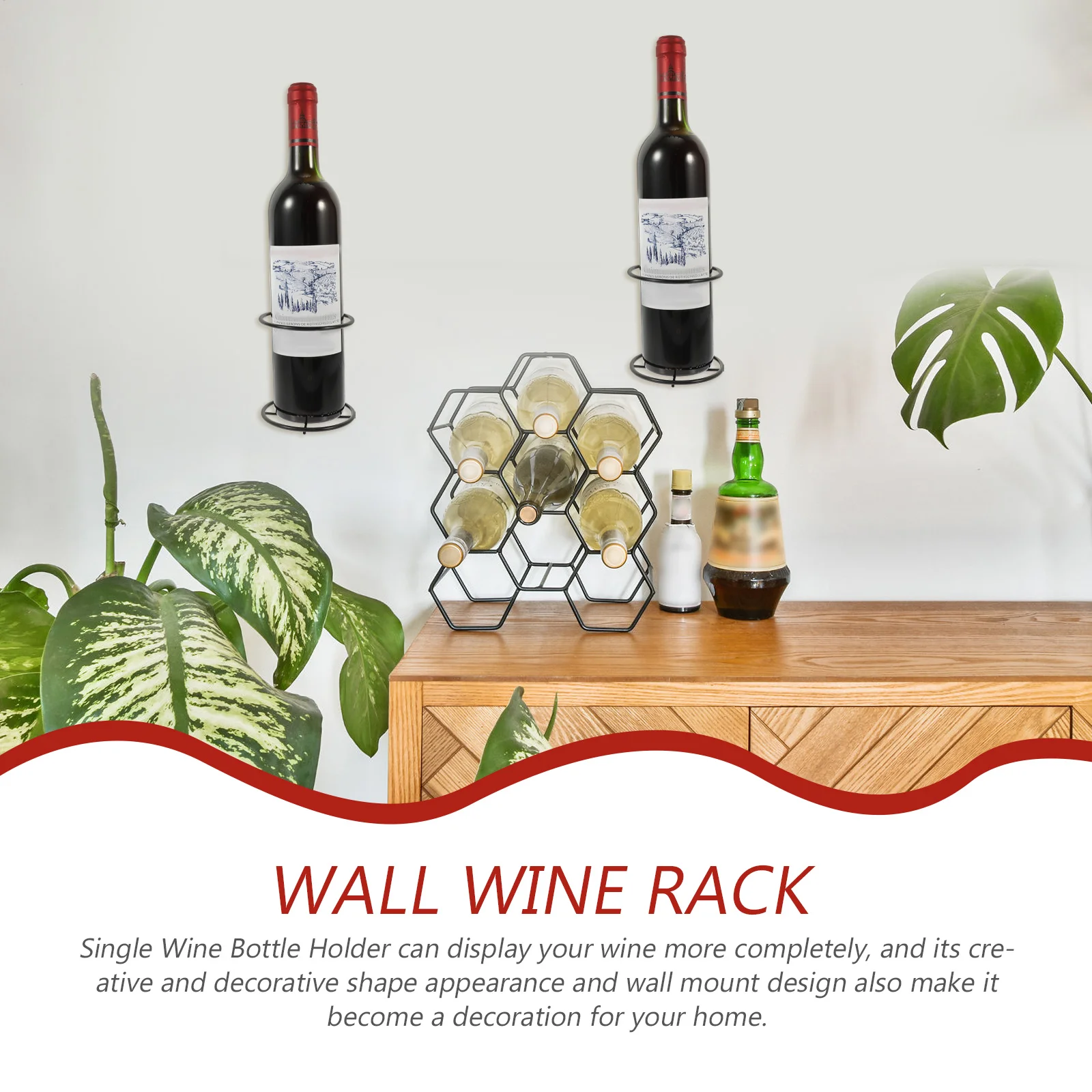 2-х шт. охладитель для бутылок настенный держатель подставка подвесные стойки