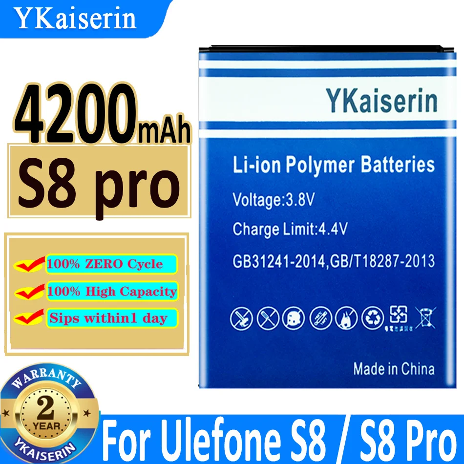 Аккумулятор ykaisin для Ulefone S7 S8 PRO S8PRO U007 Smartphone U008 Pro U008Pro Paris X Mix 2 Mix2 металлический