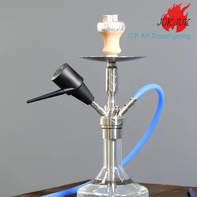 

Jok Juk High Qulity Electric Arabian Hookah Suction Aid ABS Shisha Blower Automatically for All Calibers Water Pipe Accessories