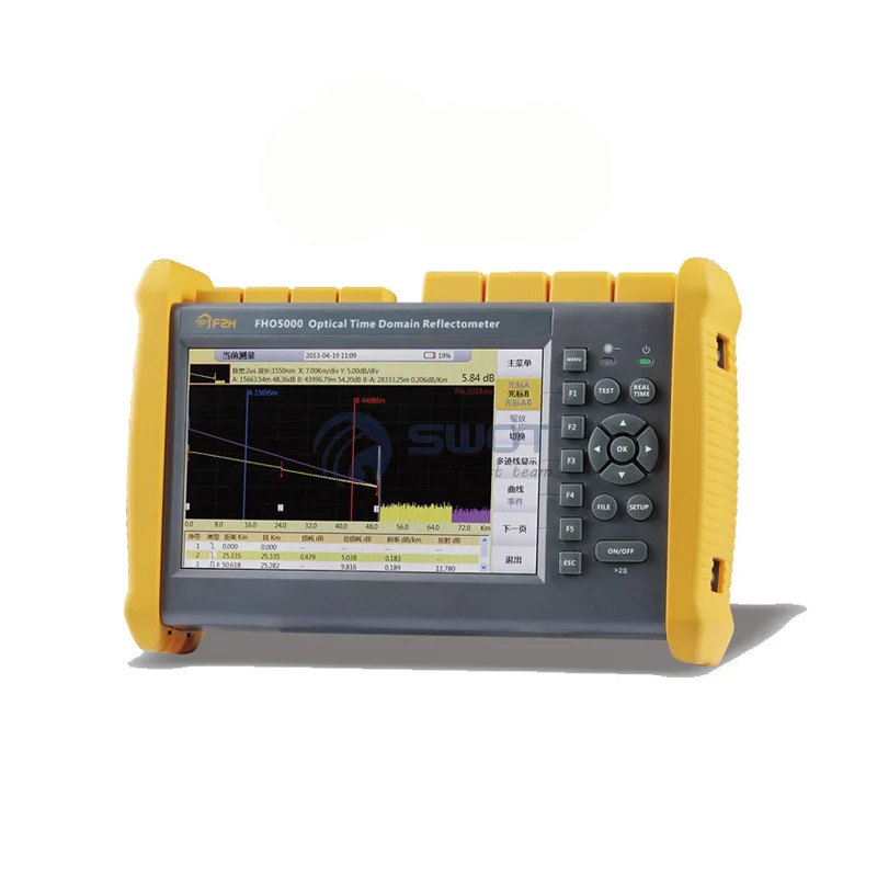 

CATV LAN FTTX fho5000 5inch LCD otdr tester fiber optics