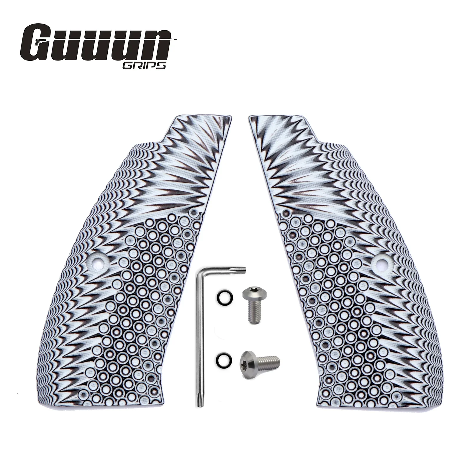 Guuun CZ 75 Полноразмерные ручки SP-01 Shadow Tactical SP01 Ручки с текстурой крыла орла G10