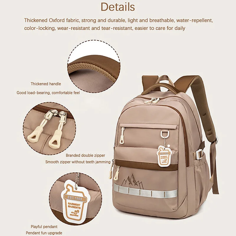 Новый рюкзак большой вместимости для внешней торговли женский модный дорожный