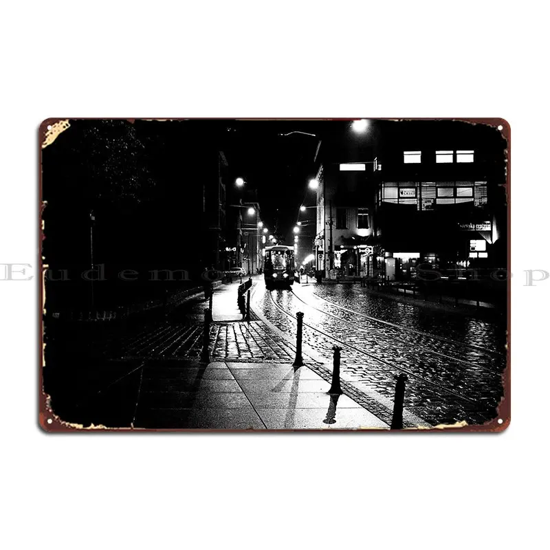 Ночной поезд Domcia металлические знаки паб клуб дизайн создание оловянного знака