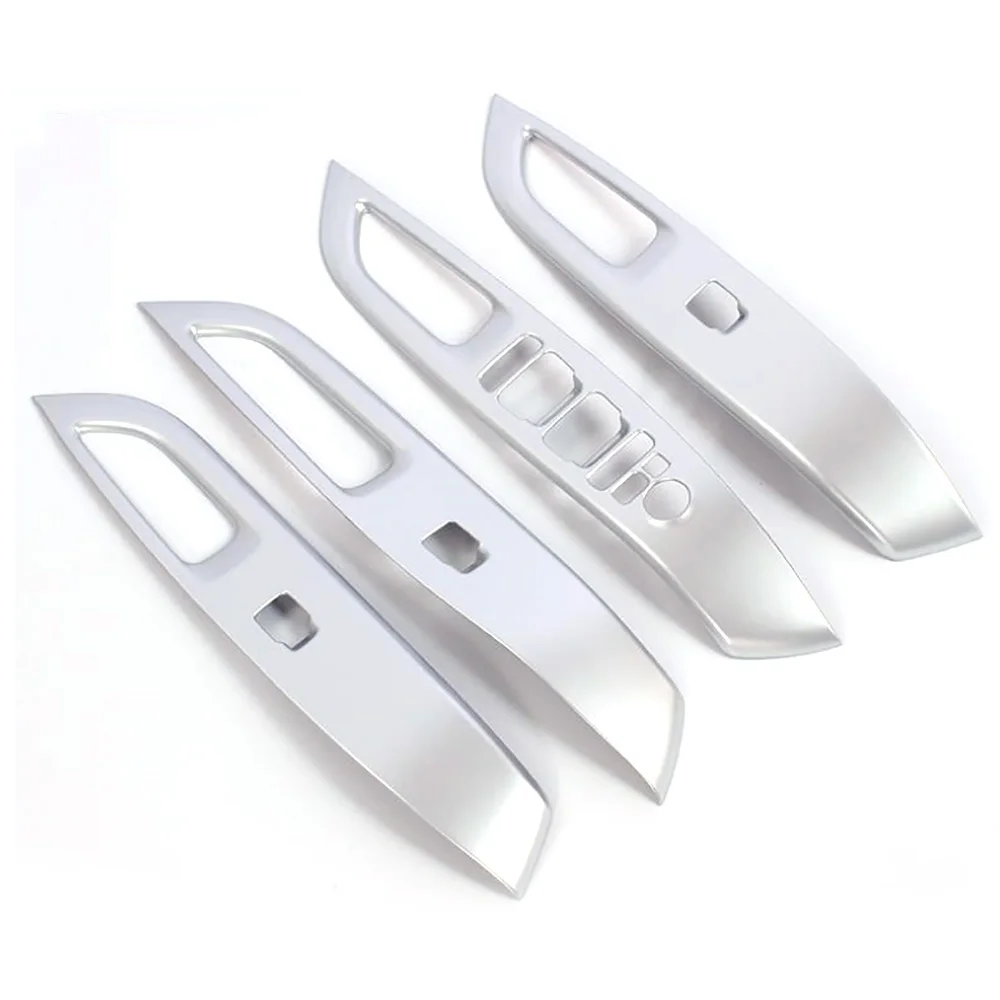 

Для Hyundai Tucson NX4 2021 2022, автомобильный подлокотник, переключатель на окно, панель, крышка, отделка, рамка, Декор, наклейка, аксессуары, серебрист...