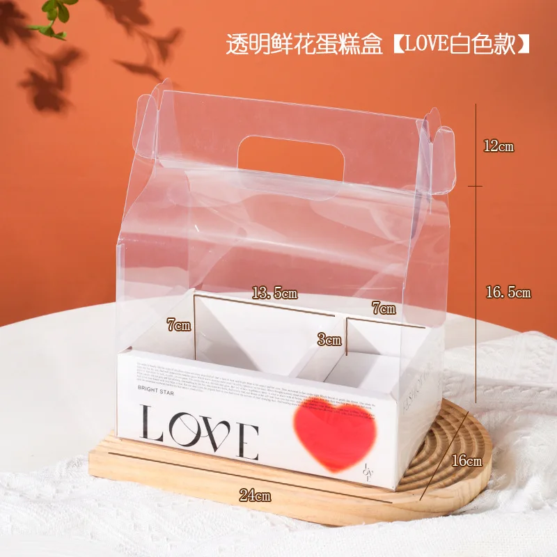 

Картонная подарочная коробка для цветов 1/5 шт