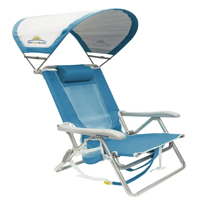 

Backpack Beach Chair, Saybrook Blue, Adult