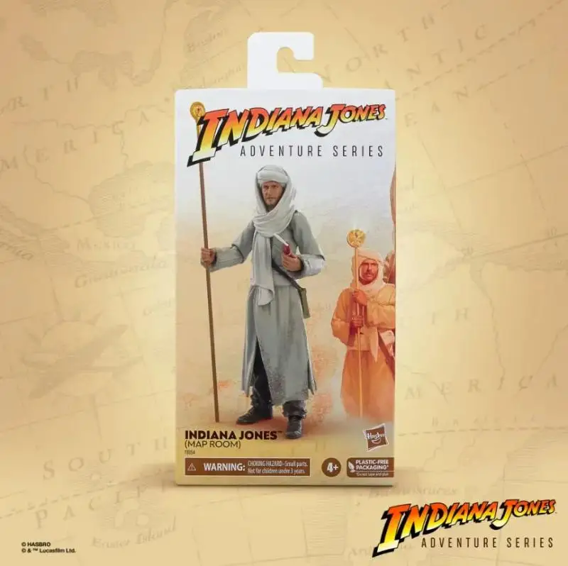 

In Stock Hasbro Indiana Jones Adventure Indianajones (Map Room) 6 Inch Action Figure Collectible Model Toy Gift