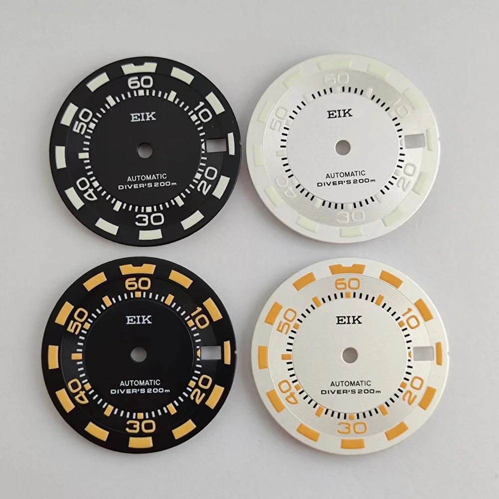 

Зеленые светящиеся циферблаты для часов NH35, 28,5 мм