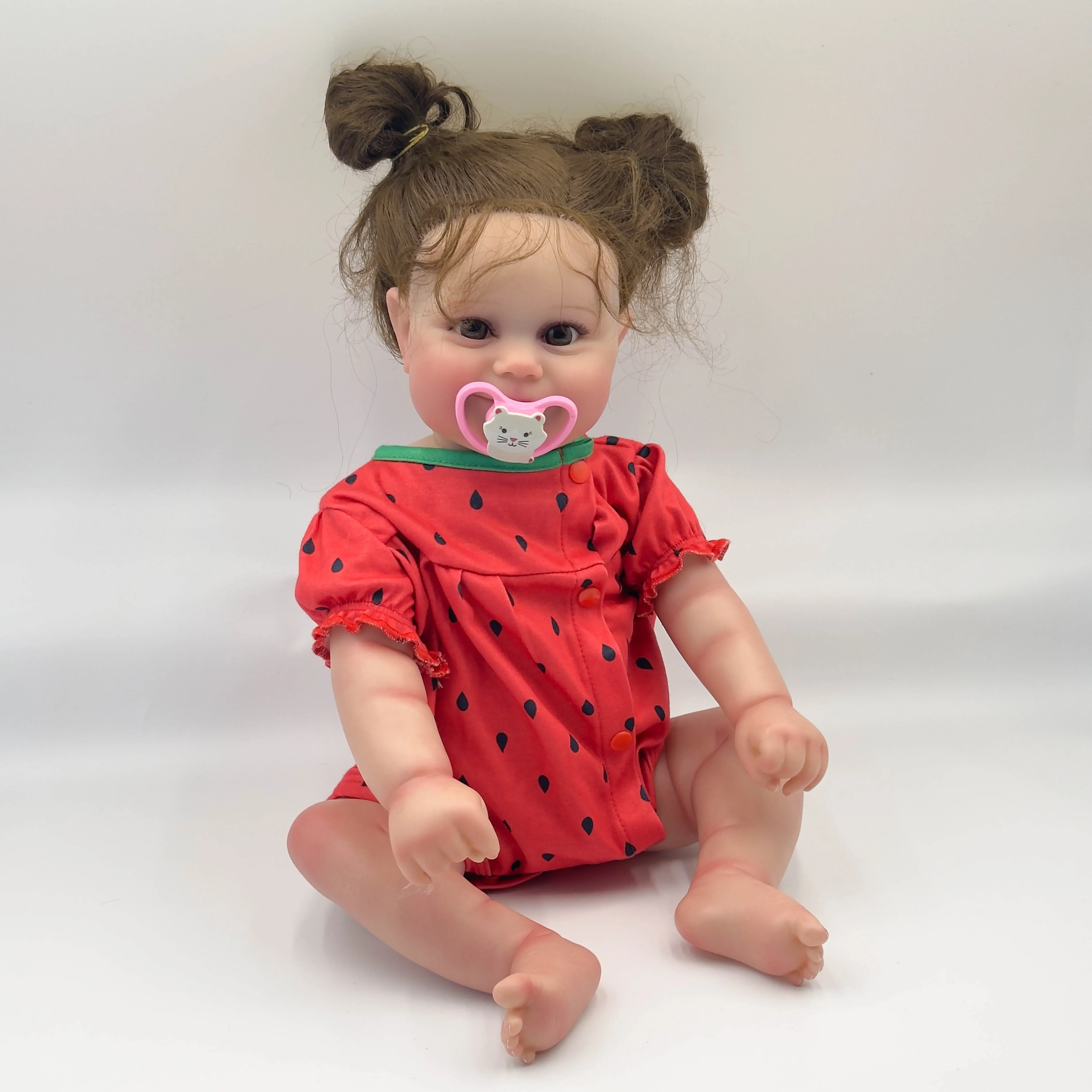 NPK 50 см Мэдди реборн малыш новорожденный кукла принцесса девочка Реалистичная