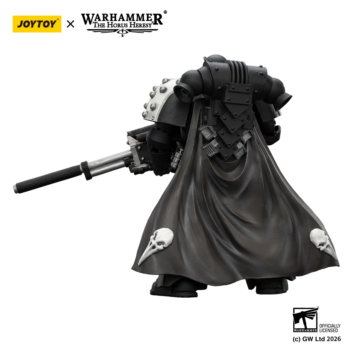Фото JOYTOY Warhammer 40K Raven Guard Mor Deythan Shade с винтовкой Nemesis Bolt, Mor Deythan с винтовкой Nemesis Bolt, 1/18 №3