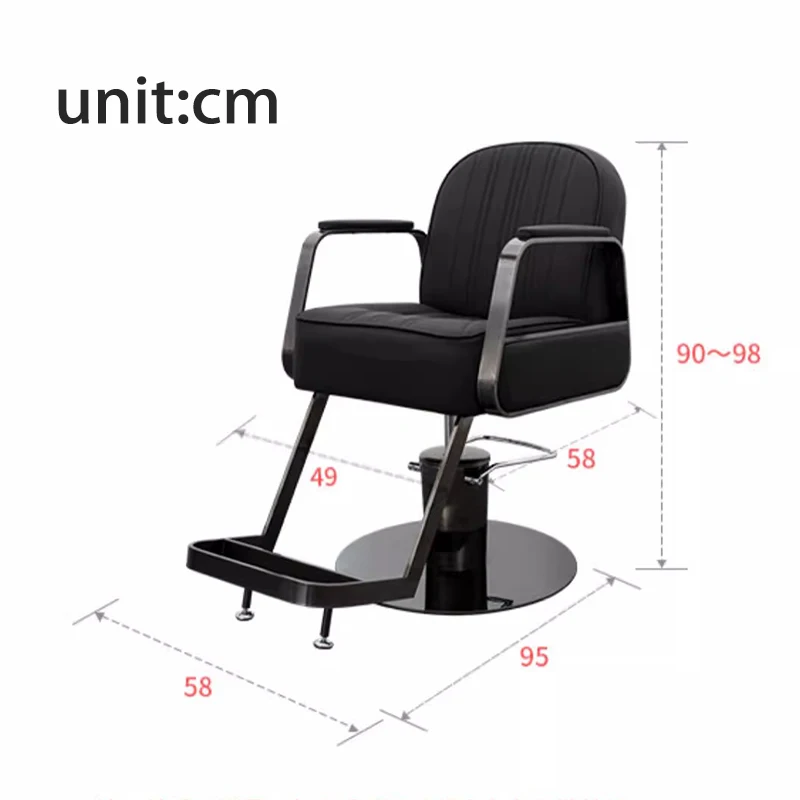 Вращающееся кресло для салона парикмахера Парикмахерская зеркало женское