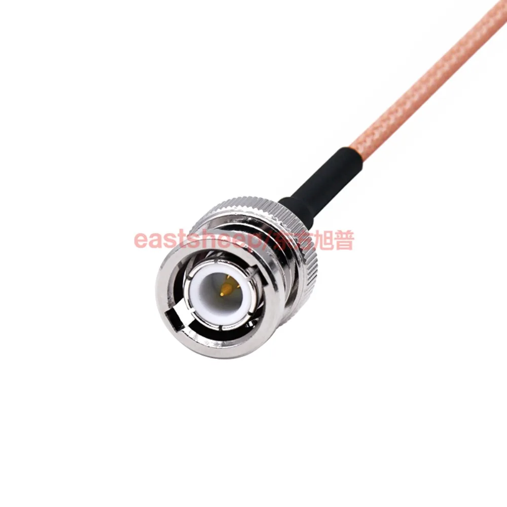 Фото Кабель радиочастотный Dongfang Xupu RG316 BNC male - SMA male Q9 для осциллографа SMA/BNC-JJ №4