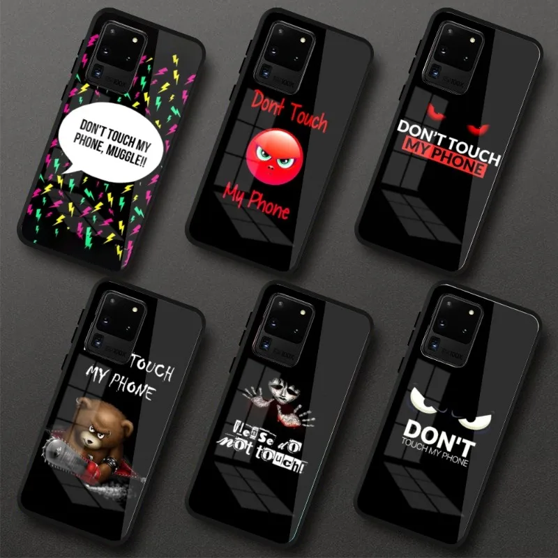 

Стеклянный чехол для телефона Samsung S23 S22 S21 Pro Ultra A13 A33 A53 NOTE 20