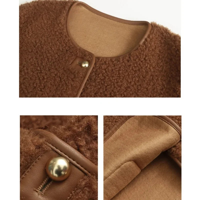 Французское высококачественное цельное бархатное пальто из искусственного меха