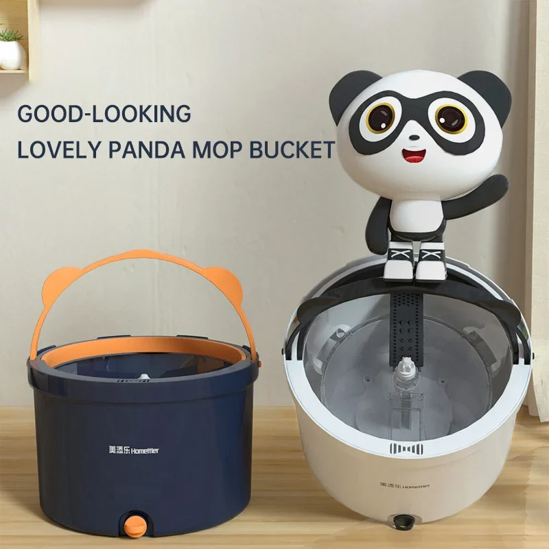 Швабра для пола с ведром домашняя Волшебная разделения сточных вод деревянного