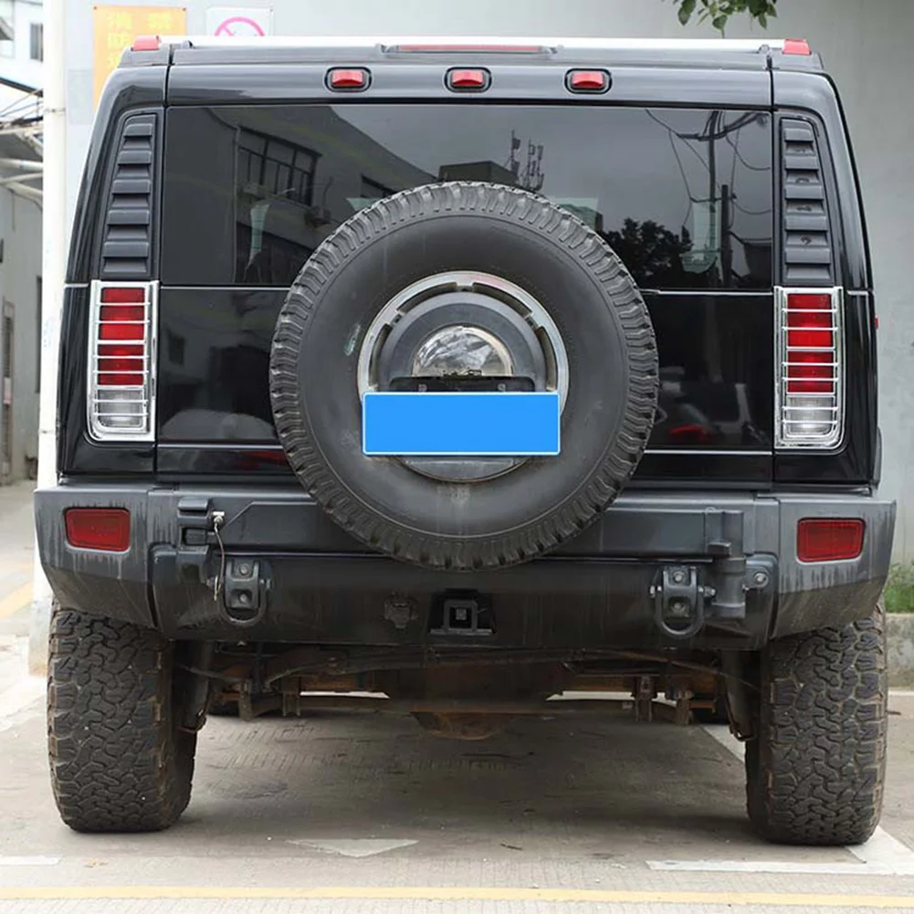 Задняя крышка для заднего фонаря автомобиля Hummer H2 2003-2009 защитные аксессуары ABS