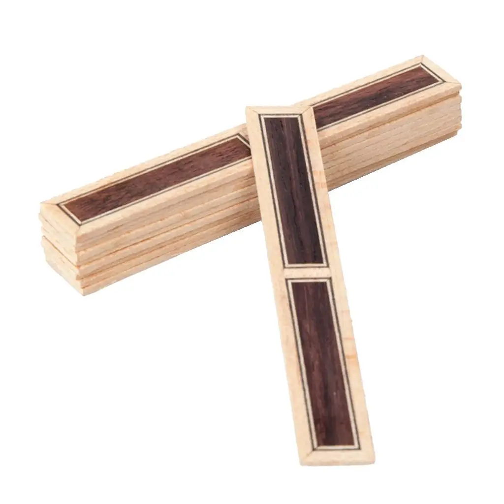 

10pcs Guitar Classical Bridge Tie Inlaid Guitar Spare Parts