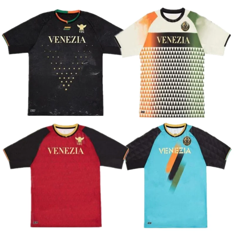 

2021 Venezia FC Soccer Jerseys Home Aramu 10 Forte 11 Peretz Heymans Tessmann CRNIGOI 21/22 Jersey Camisetas de fútbol Kids Away