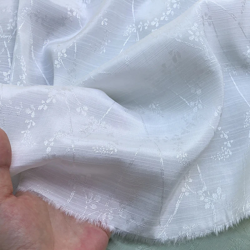 Бамбуковая жаккардовая ткань для платья 3/5/10 м