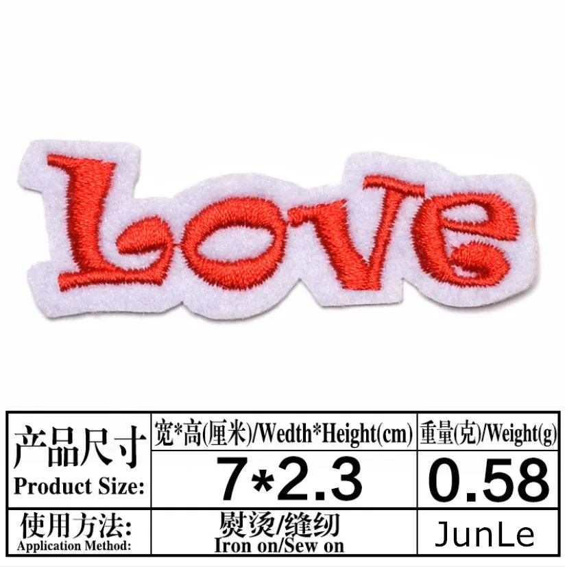 10 шт. крутые вышитые нашивки Hello Yeah Wow одежда шляпа сумка материал для ремонта