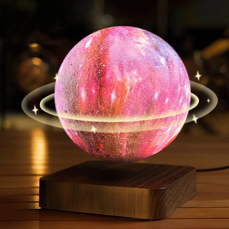 

Magnetic Levitation Galaxy Ball Table Lamps Romantic Atmosphere Night Light Creative Home Decoration Gifts for Friends