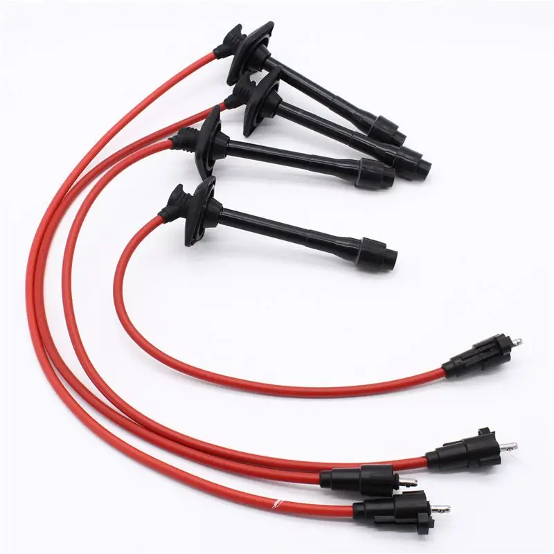 Фото Комплект из 20 проводов зажигания для Toyota Camry, Solara, Rav4 1997-2001 гг., 2.2 л, 9091922386-A08Q №3