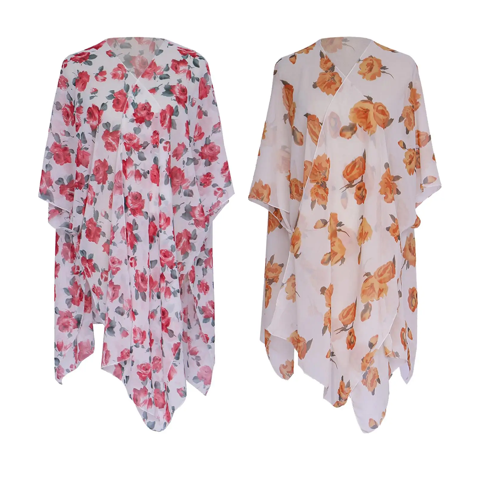 Летняя пикантная Пляжная накидка женское платье Женский кафтан халат купальник