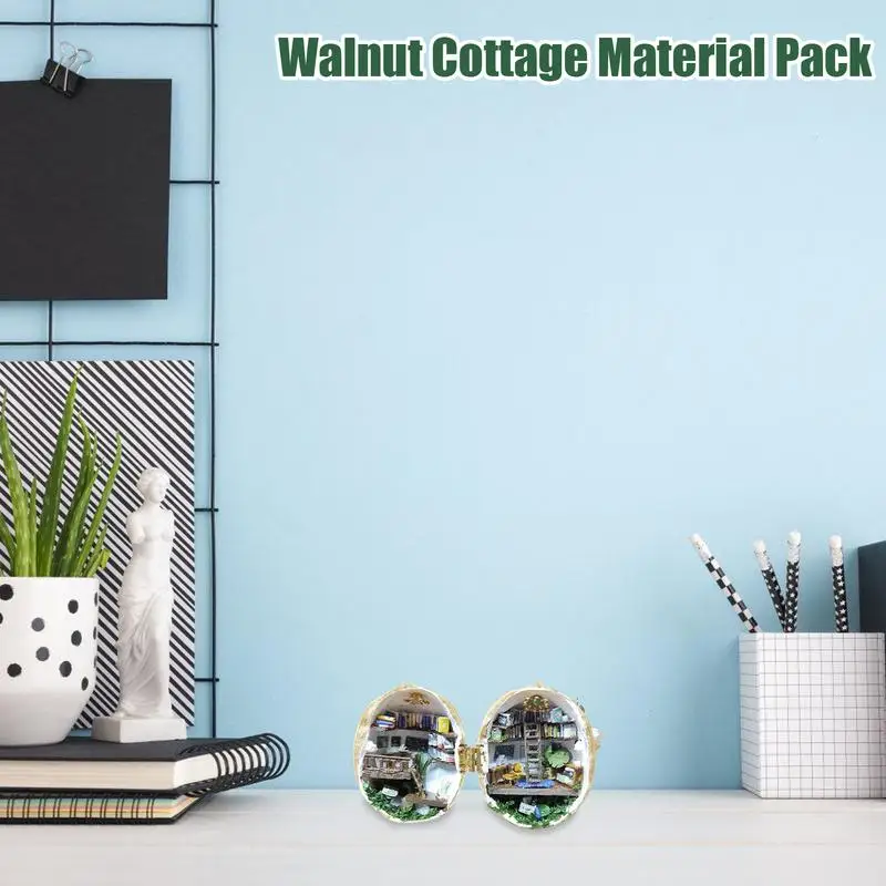 DIY Book Nook Kit Мини Книжный магазин ручной работы Библиотека 3D Мини-домик Мир