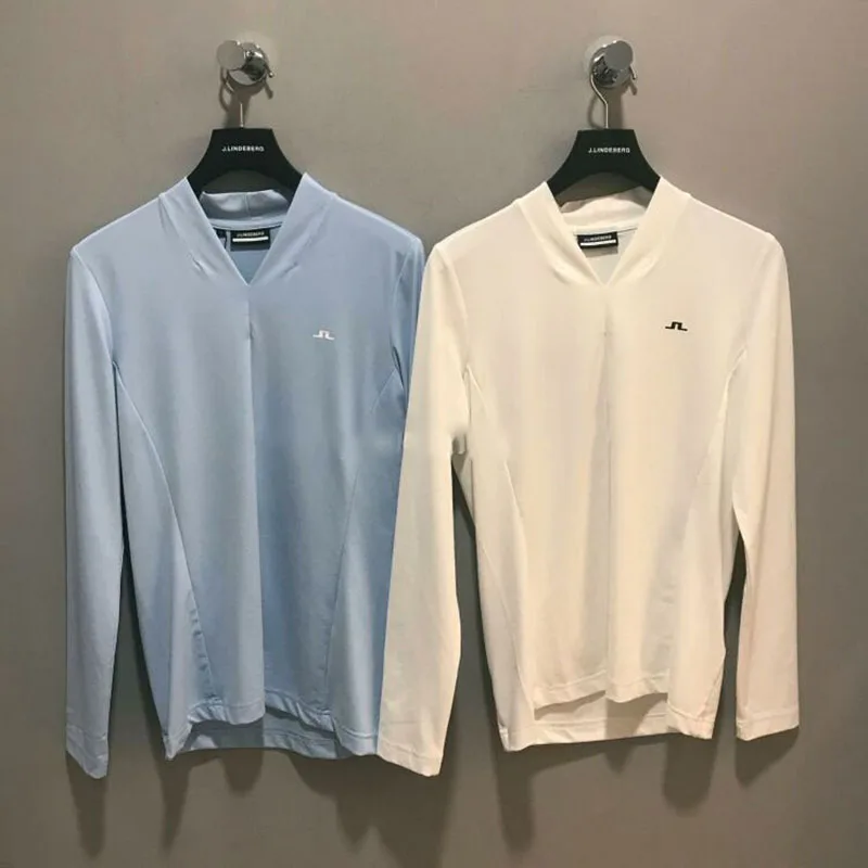 The new golf in spring and summer long sleeve women cultivate one's morality show thin sunscreen Han Guoqiu