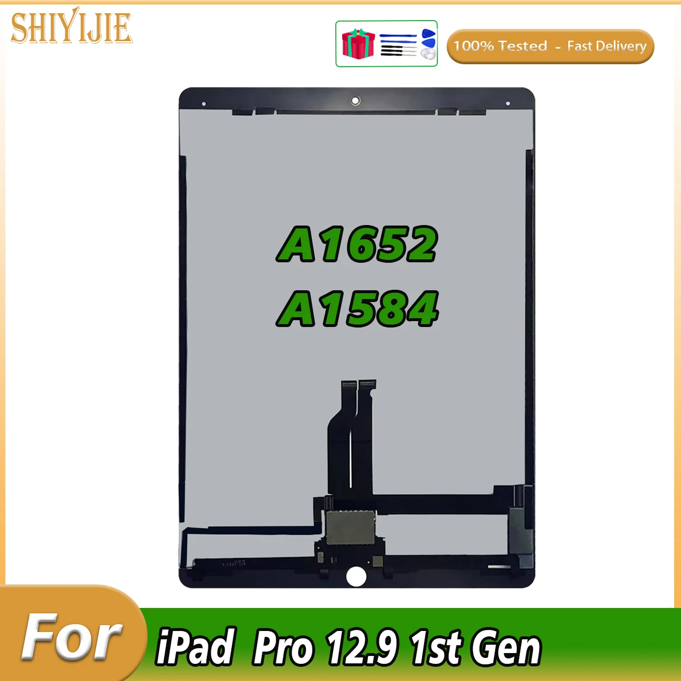 LCD For Apple iPad Pro 12.9" A1584 A1652 LCD Display Touch Screen Digitizer Sensors Assembly Panel For Ipad Pro12.9 100% Tested