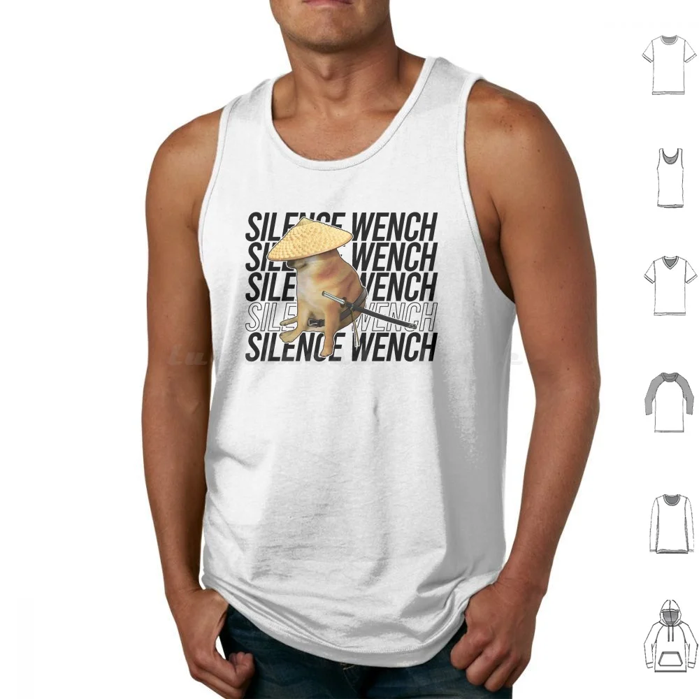 

Silence Wench Tank Tops Print Cotton Meme Doge Doge Memes Dank Memes Memes Dank Cheems Dogelore Cheems Meme Shiba Inu