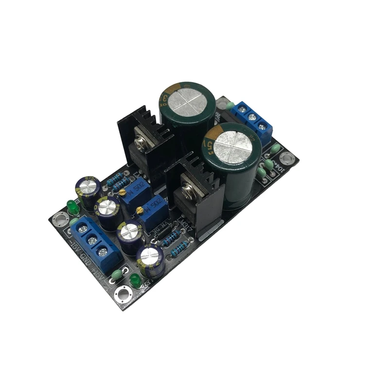 

Регулируемая плата источника питания постоянного тока LM317 LM337, регулируемый модуль источника питания