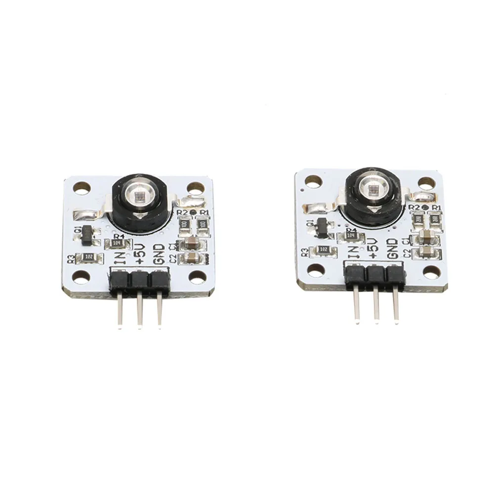 

2PCS 1W 350MA 3W 700MA 5V High Power Infrared Ray IR Remote Control Launch Module Launcher Transmitter Board 940nm LED fr RC Toy