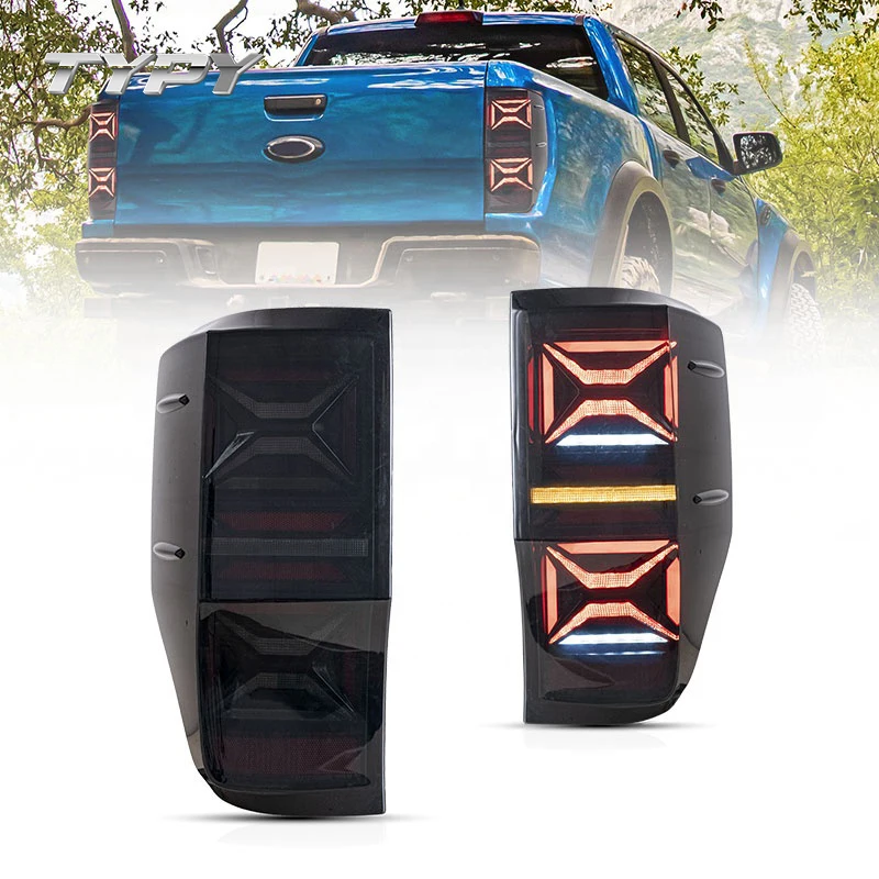 

LED Taillight Modification Assembly Streamer Turn Light For Ford Ranger T6 2012 2013 2014 2014 2016 2017 2018
