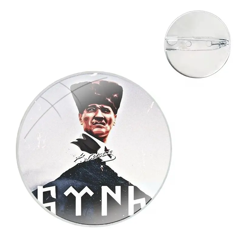 Значок для одежды украшение рюкзака Подарочный флаг Турции Анталья Мустафа