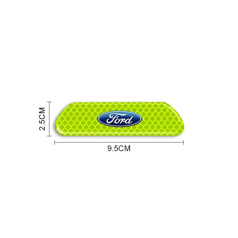 Автомобильные светоотражающие полосы предупреждающие наклейки значок Стайлинг