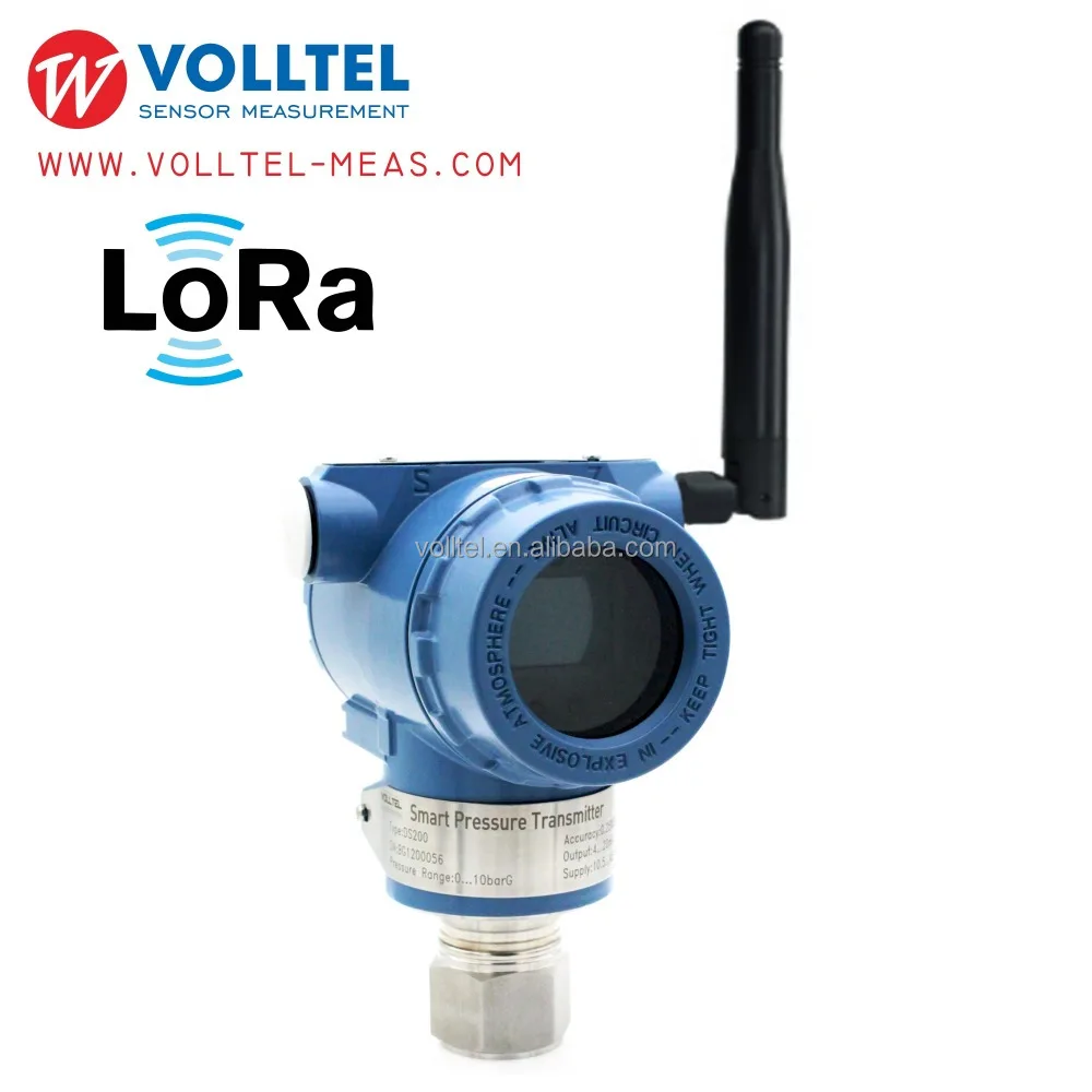 

Wireless LoRa pressure sensor