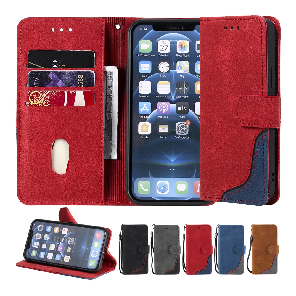 

Leather Wallet Case For Moto G9 Play G60 G50 G30 G10 G40 Fusion Luxury Flip Cover Coque Card Slots Magnetic For iPhone XR Etui