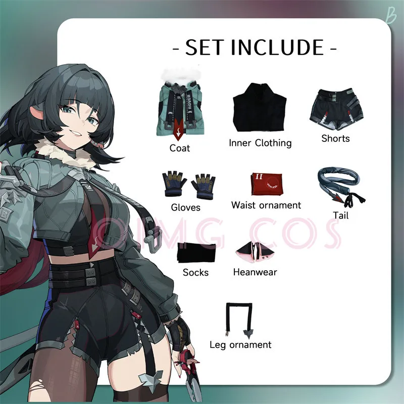 Женский костюм для косплея Zenless Zone