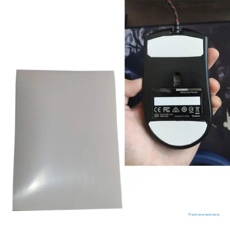 Наклейка на ножки мыши Skatez вырезанная самостоятельно 0 6 мм универсальная педаль