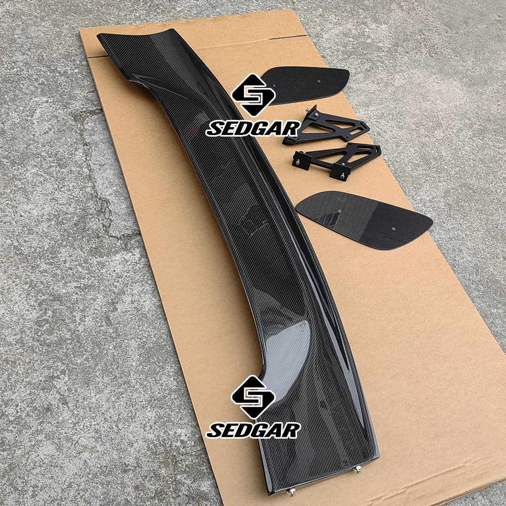 Фото Для Mazda MX5 mx-5 Roadster Miata NA NB NC ND GT Style 1989-2020, высококачественный спойлер из настоящего углеродного волокна, спойлер багажника, крыла №4