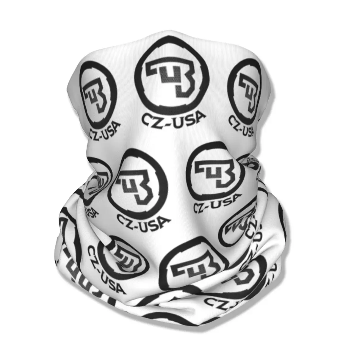 CZS логотип США бандана на шею с принтом оружия шарф защитой от ветра для мужчин